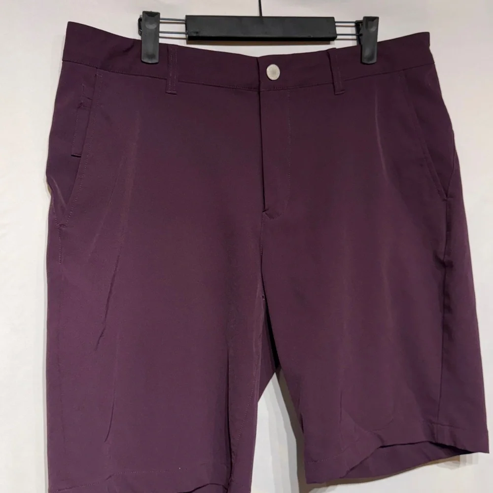 Bonobos Justin Rose Highland Tour Shorts Maroon 10” Golf Shorts Size 36 - Picture 2 of 9
